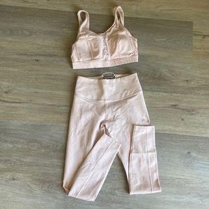 Fabletics set. Demi Lovato collab. Bra worn once. Pants never worn.